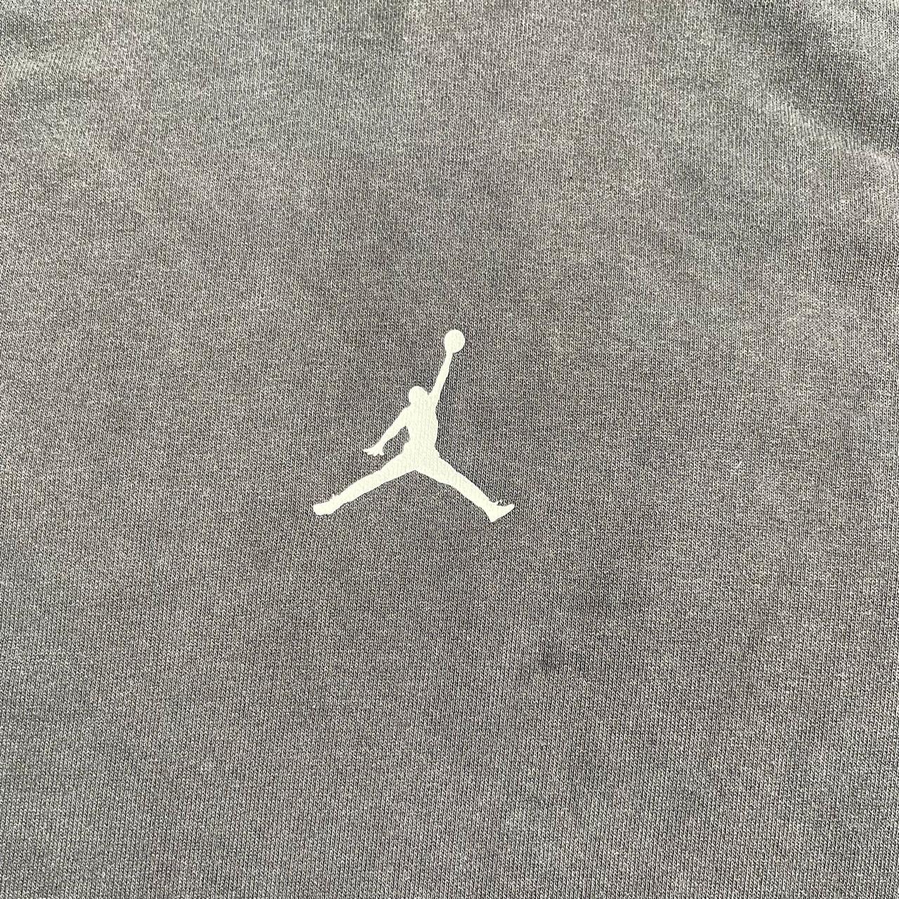 Jordan Center Logo Hoodie Size Large In great... - Depop