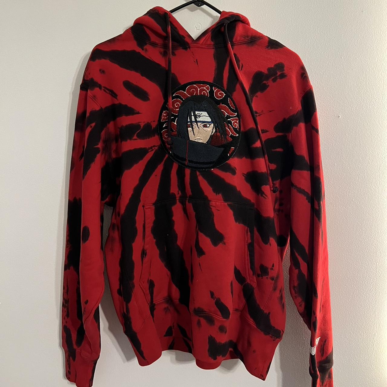 HYPLAND NARUTO ITACHI CHENILLE HOODIE Size Depop