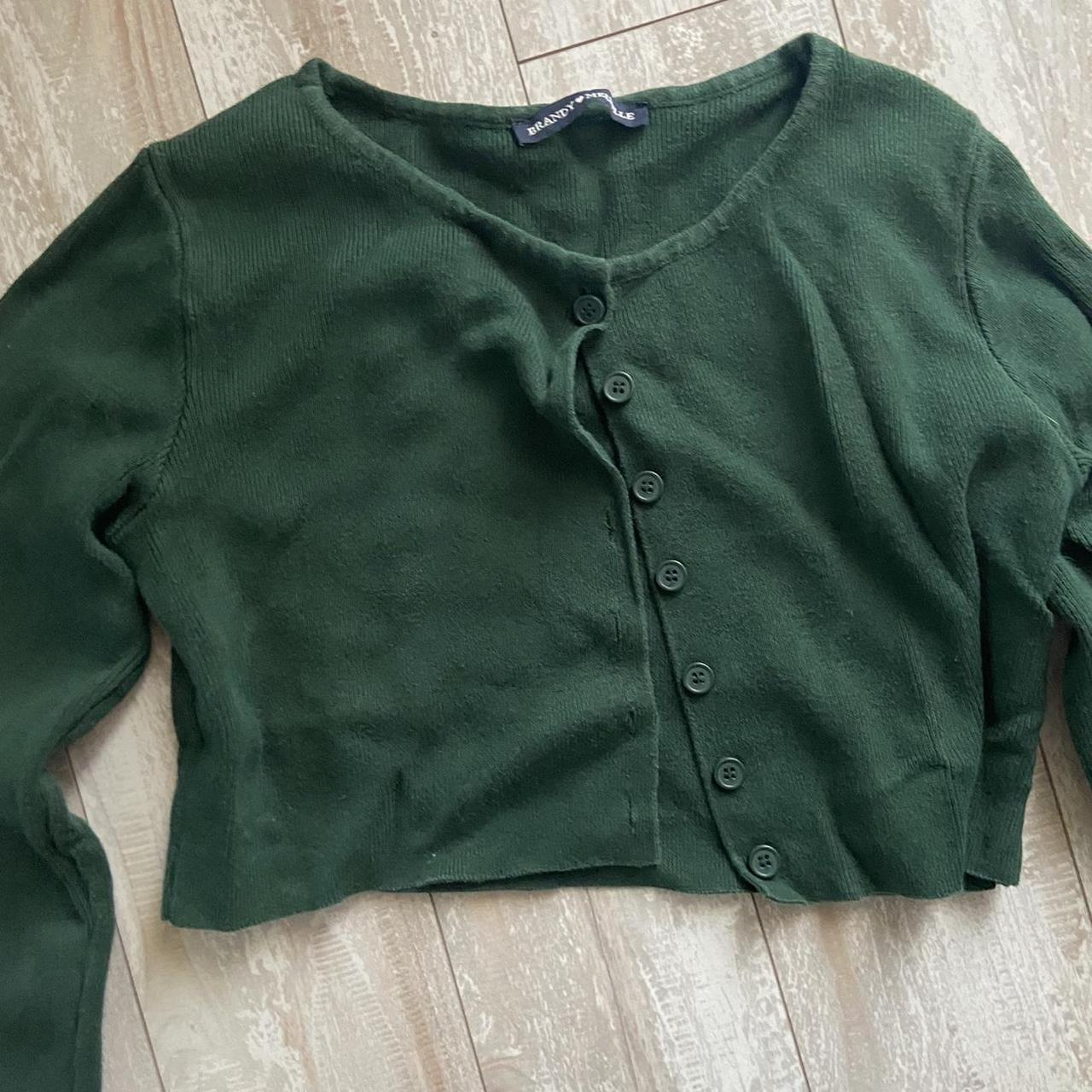 Brandy Melville long sleeve sweater. Cropped. - Depop