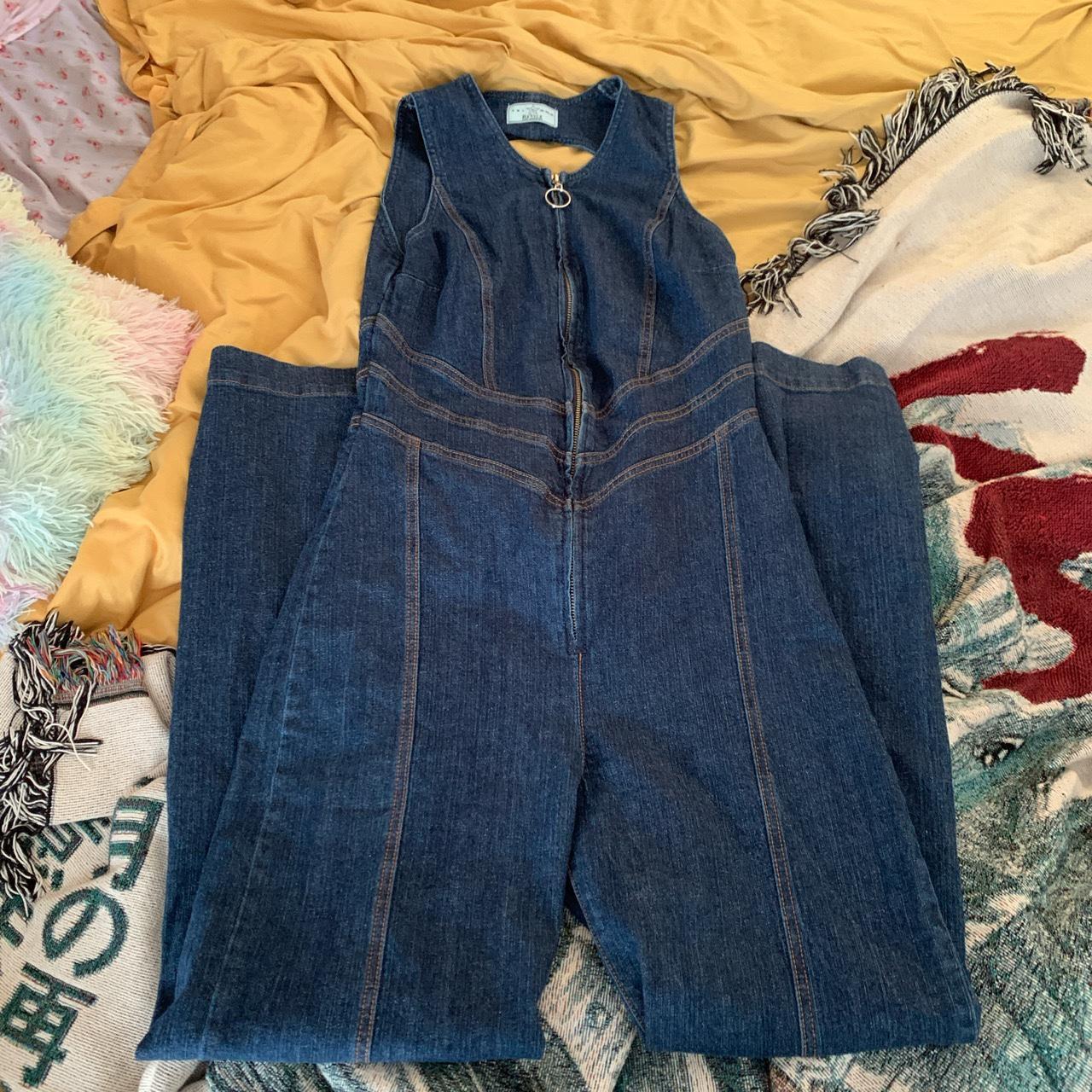 Revice Hollywood Heartthrob denim jumpsuit with... - Depop