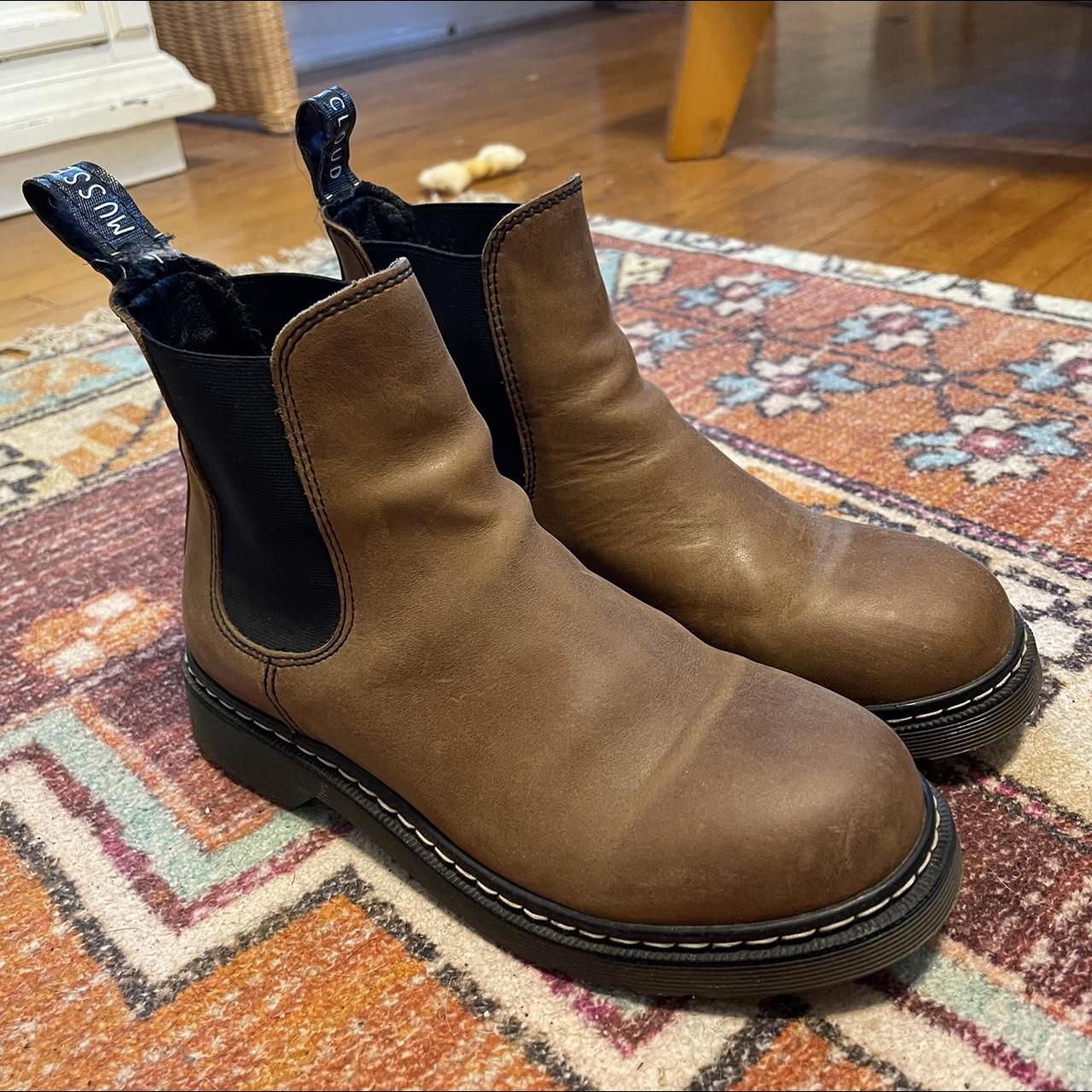 Musse & Cloud brand genuine leather Chelsea boots.... - Depop