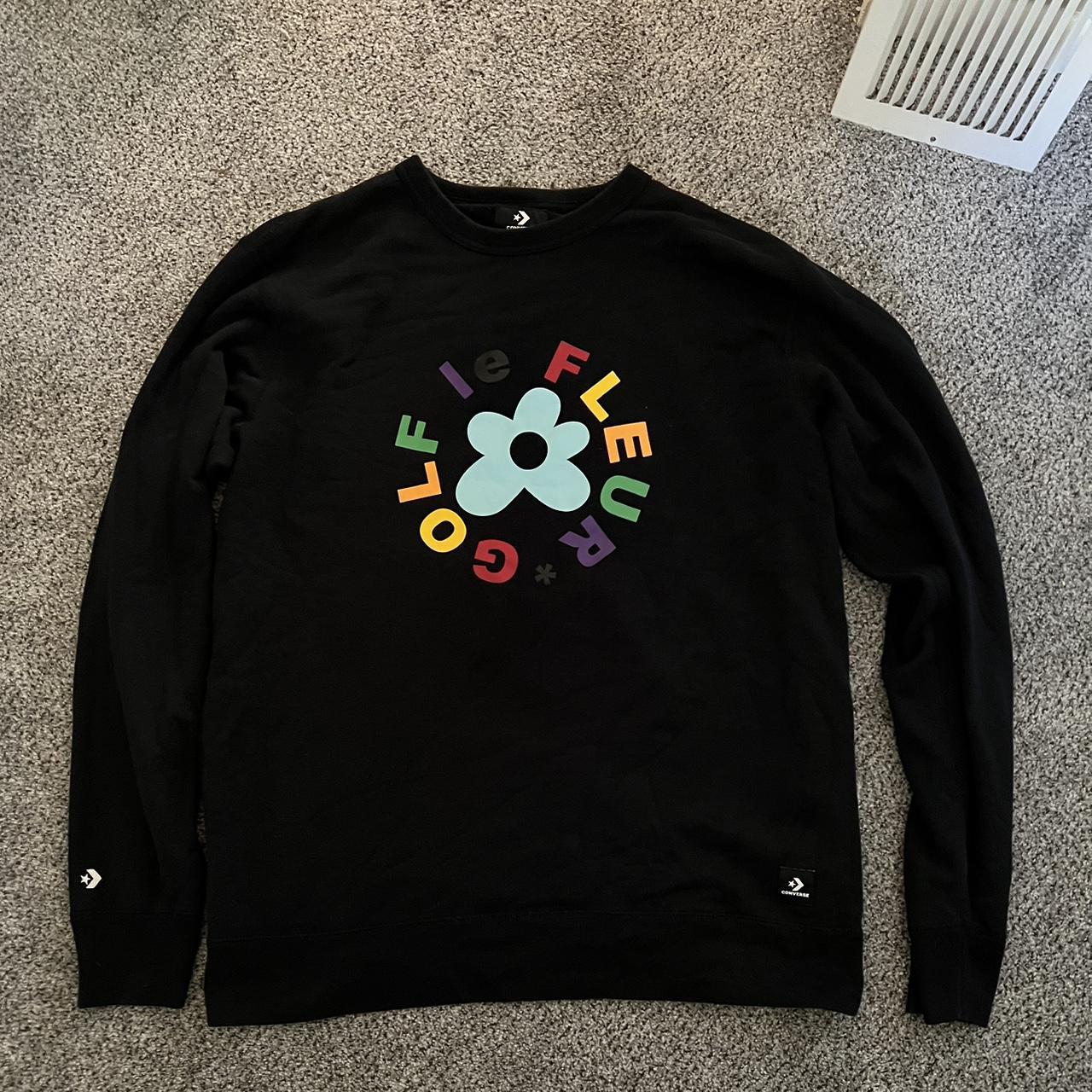 Golf Le Fleur (Golf Wang x Converse) XL Crewneck... Depop