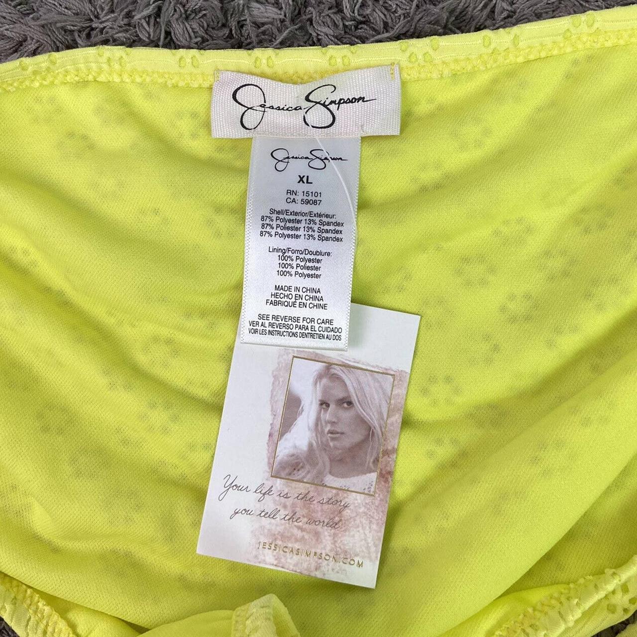 jessica simpson yellow shawl