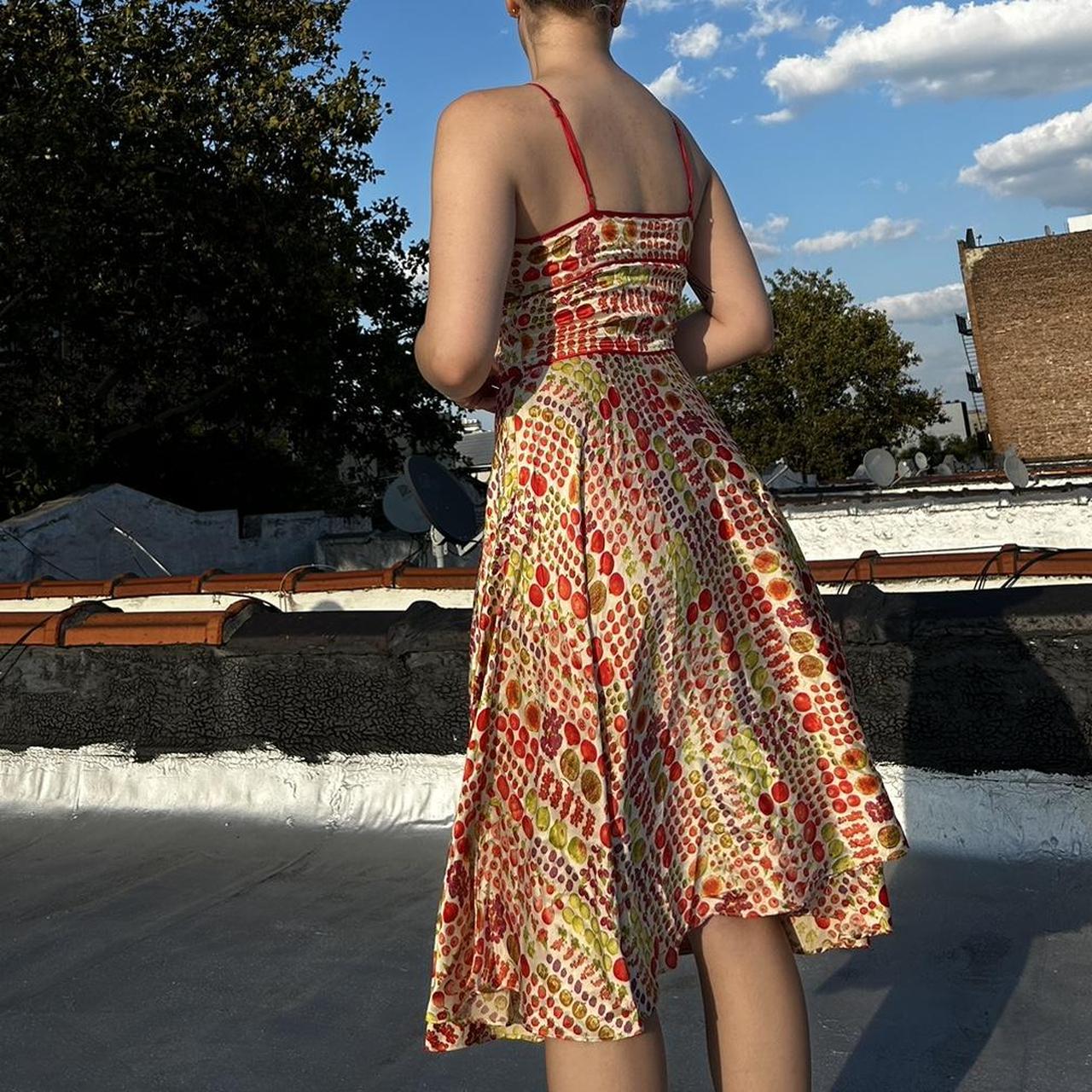 Betsey Johnson Fruit Dress. This dress has... Depop