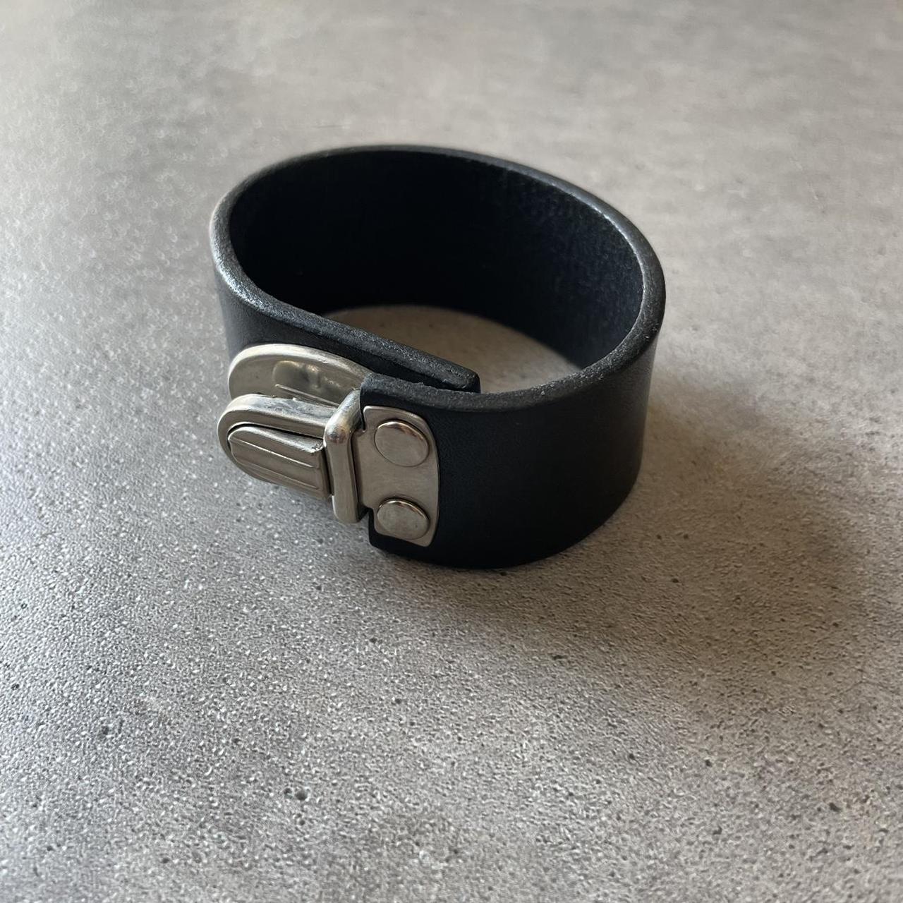[希少]Maison Margiela / leather bangle Maison margiela leather bracelet - Gem