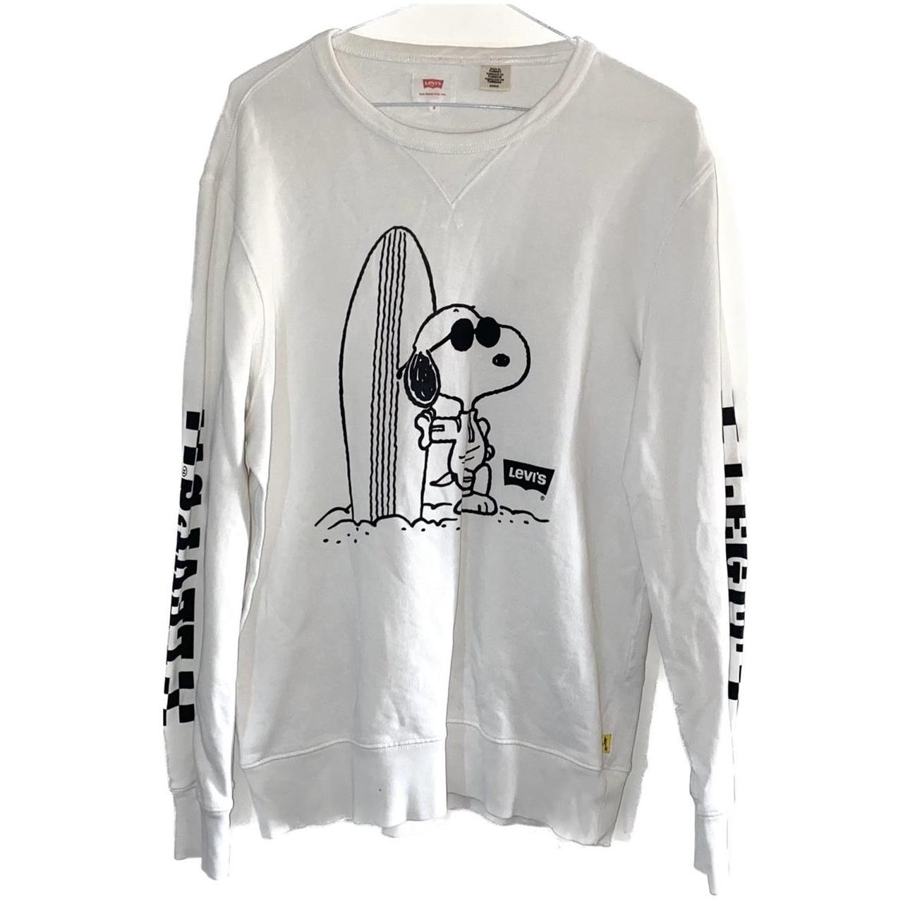 Levi's snoopy clearance jumper