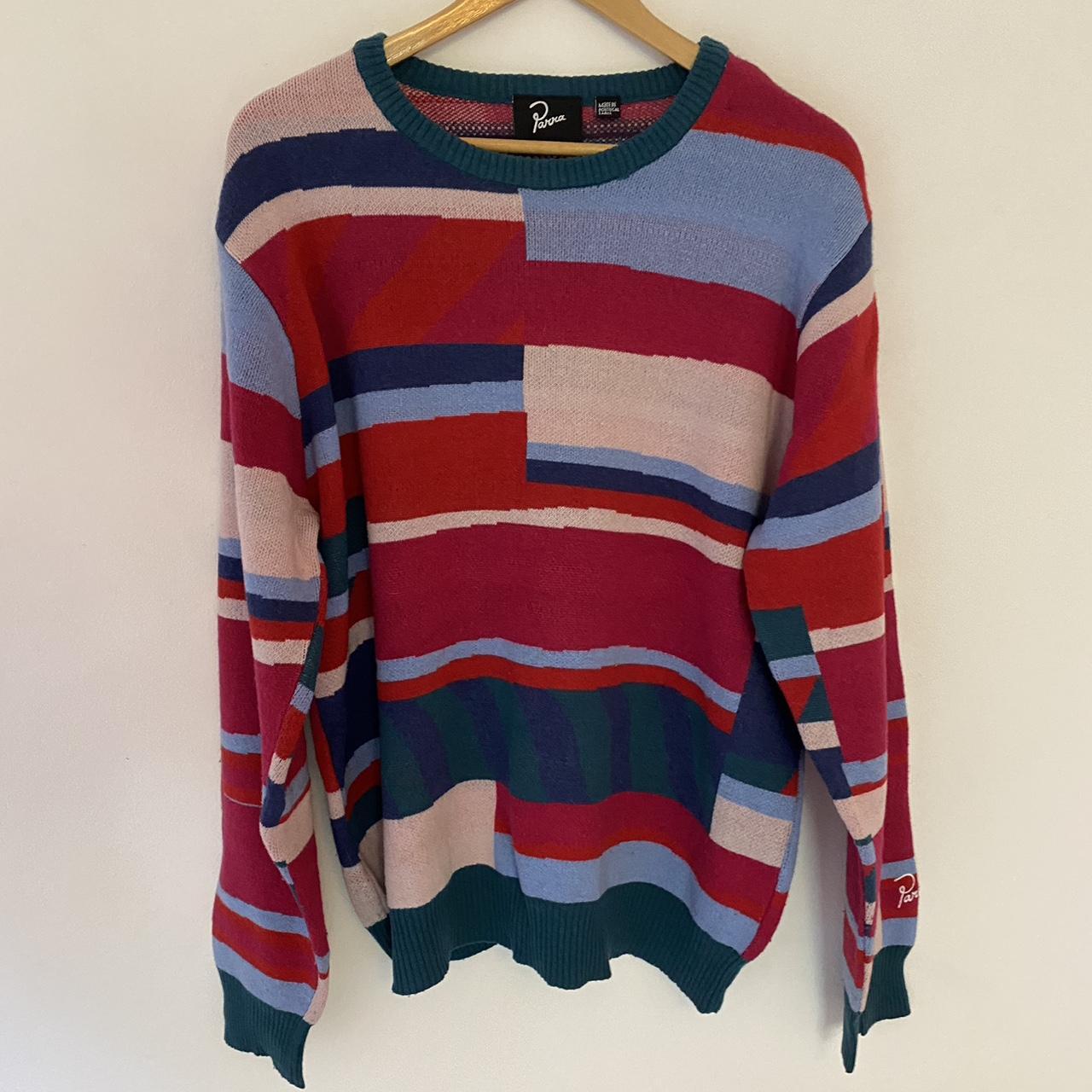 Parra Striped Knit Size M 8/10 Clearing out wardrobe... - Depop