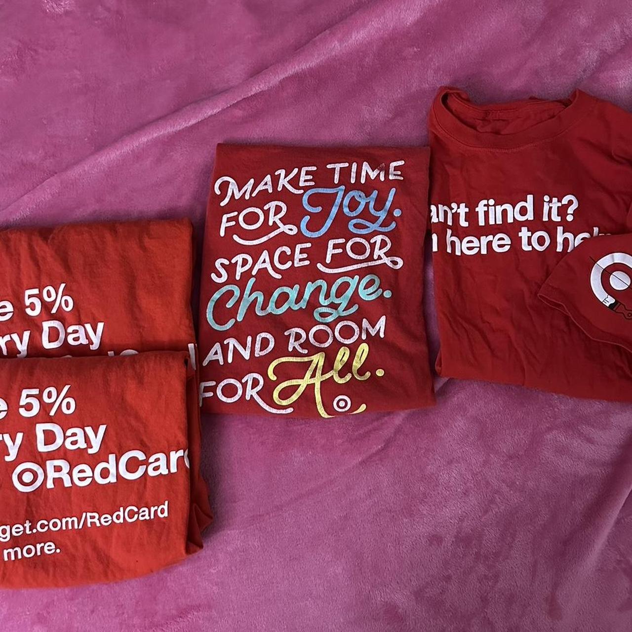 Target Men's Red Tshirt Depop