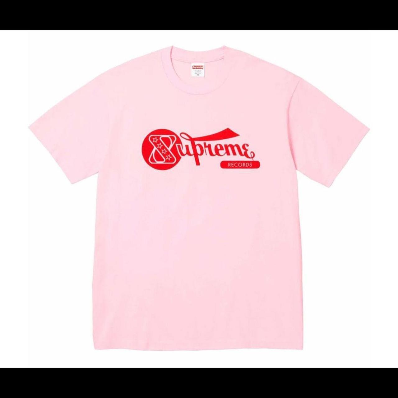 Supreme Records Tee from the SS24 Season in Light... - Depop