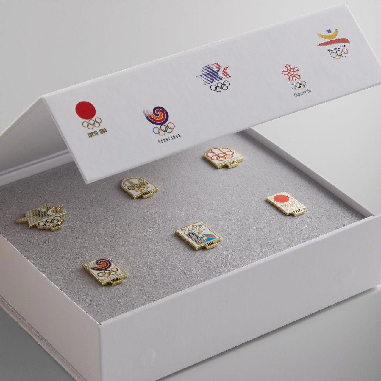 Kith for Olympics Heritage Pin Set including 6...