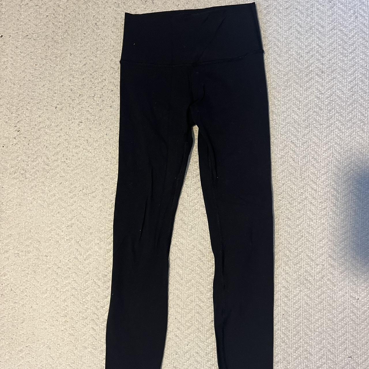 Lululemon black leggings I believe these are wunder... - Depop