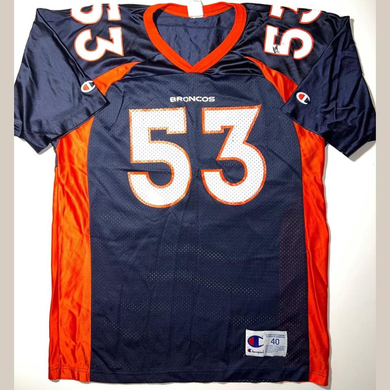 Bill Romanowski Denver Broncos Champion Jersey