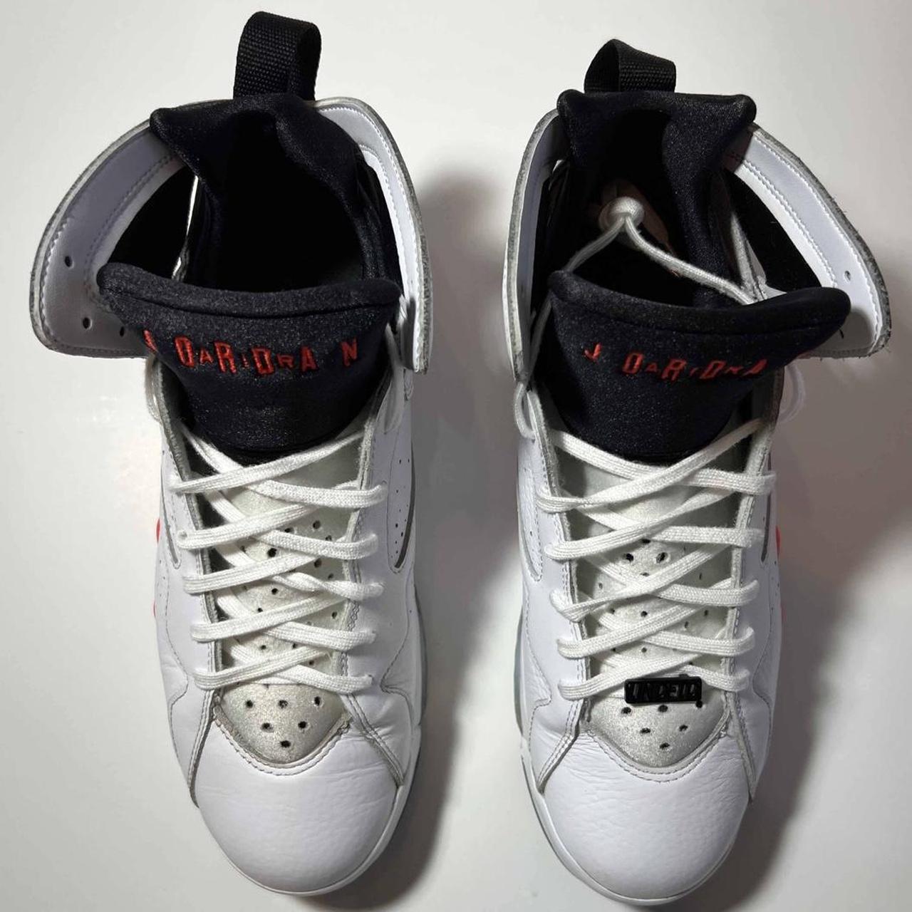 Nike Air Jordan 7 Retro 'White Infared' 2023 Size US | Depop