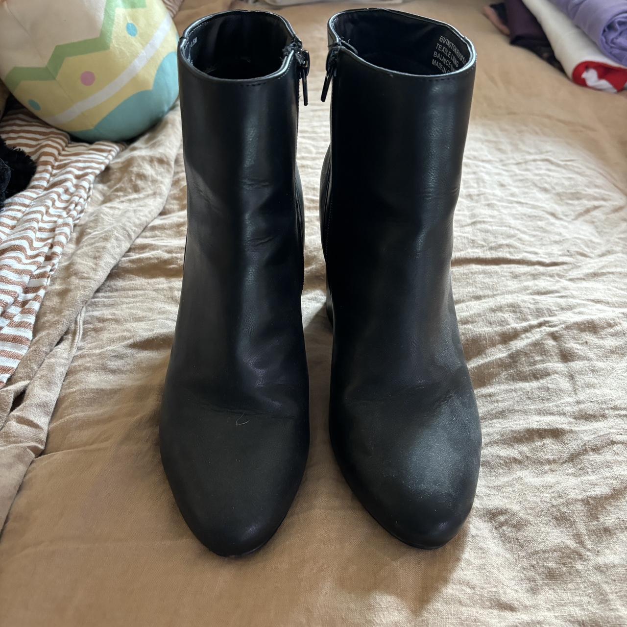 madden girl black booties