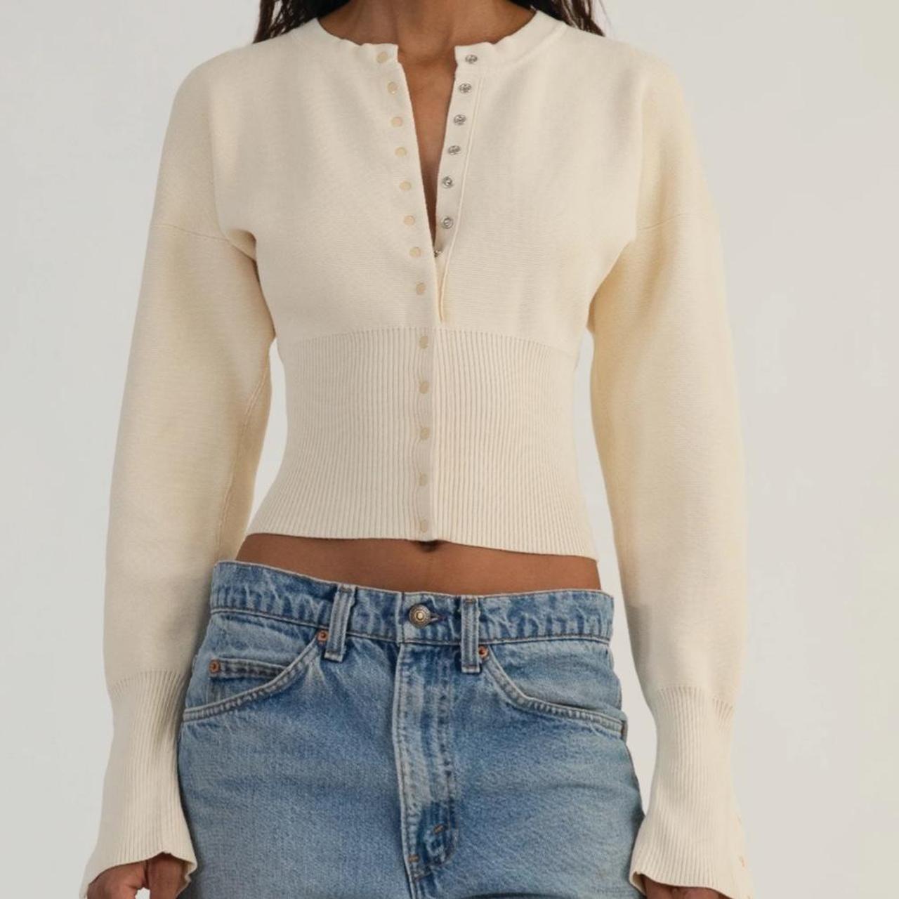 IN SEARCH OF Orseund Iris The Weekend Knit Cardigan | Depop