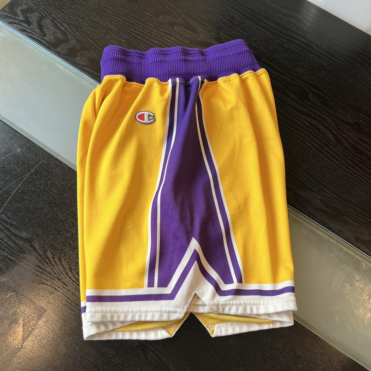 Bravest Studios LV Louis Vuitton Lakers Shorts BIN: - Depop