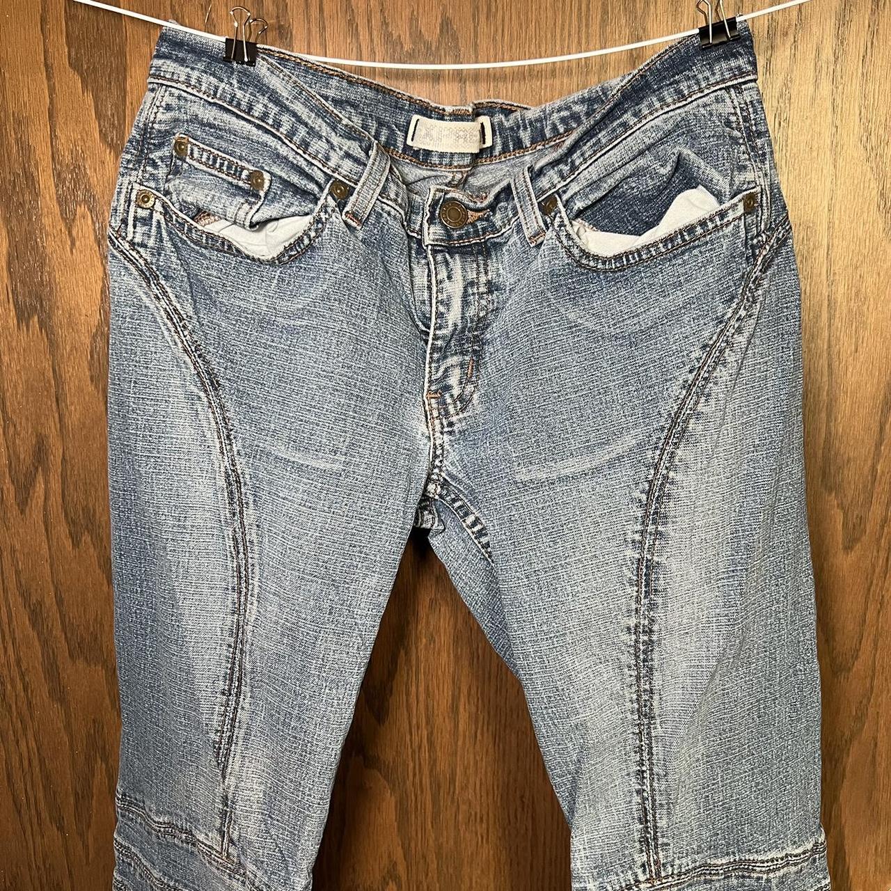 Express Precision Fit Jeans Girls Size 8 Y2K Vintage - Depop