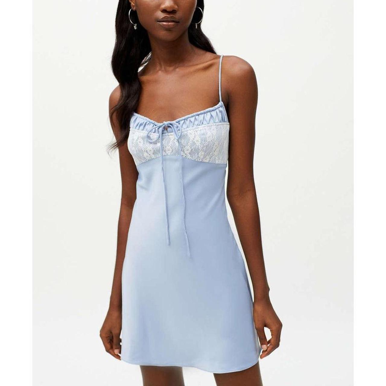 Urban Dress Perrie Lace Insert Slip Dress Rlly Depop