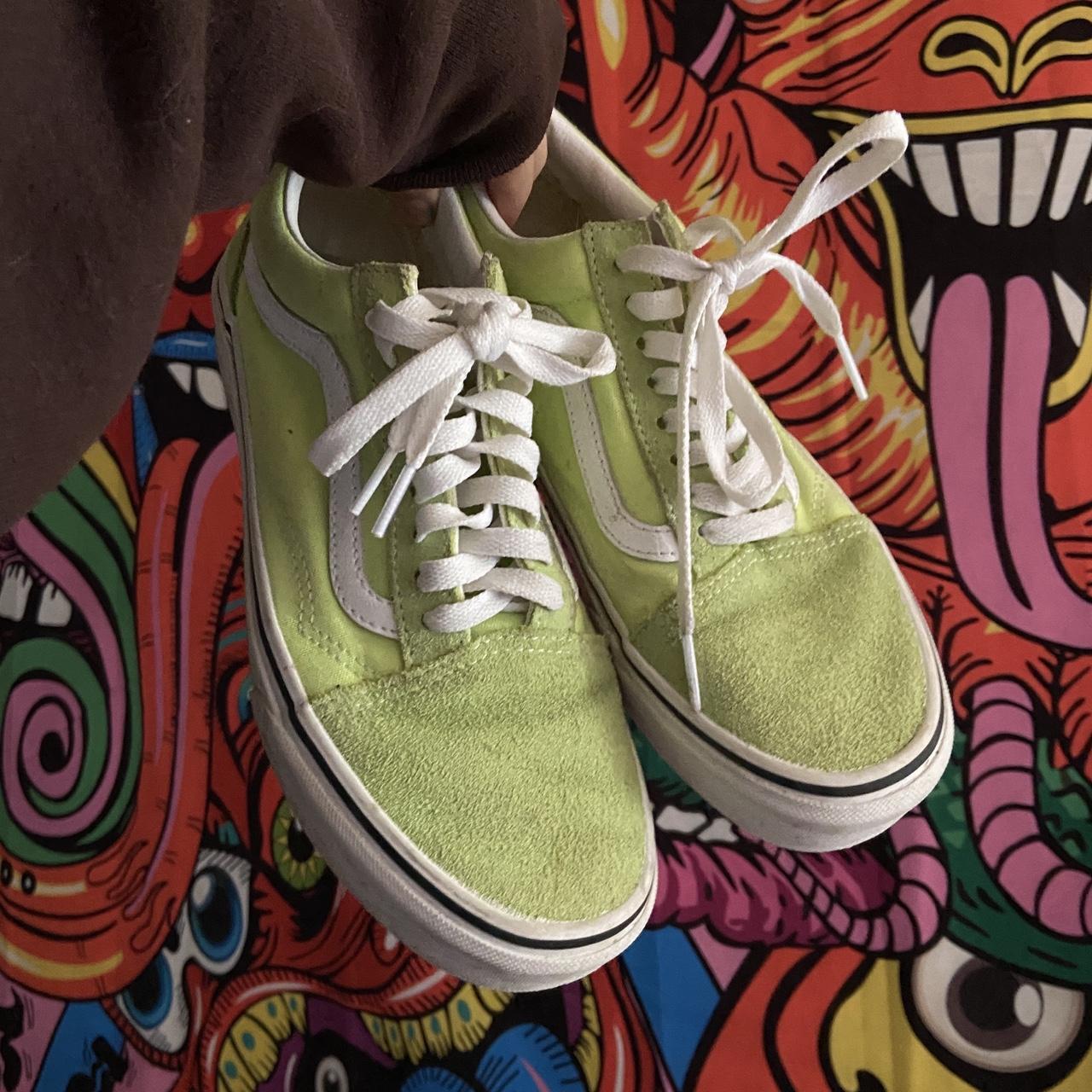 Vans old skool sharp on sale green