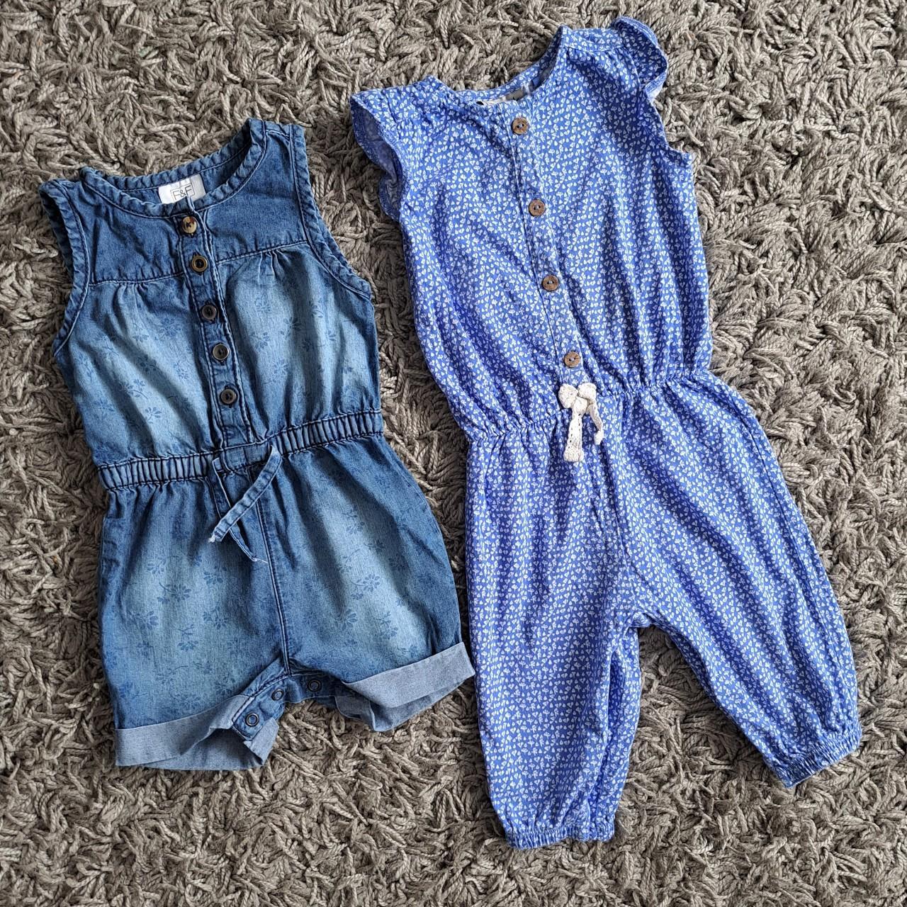 2 x Baby Girl Jumpsuits ♡ Age 69 months ♡ In... Depop