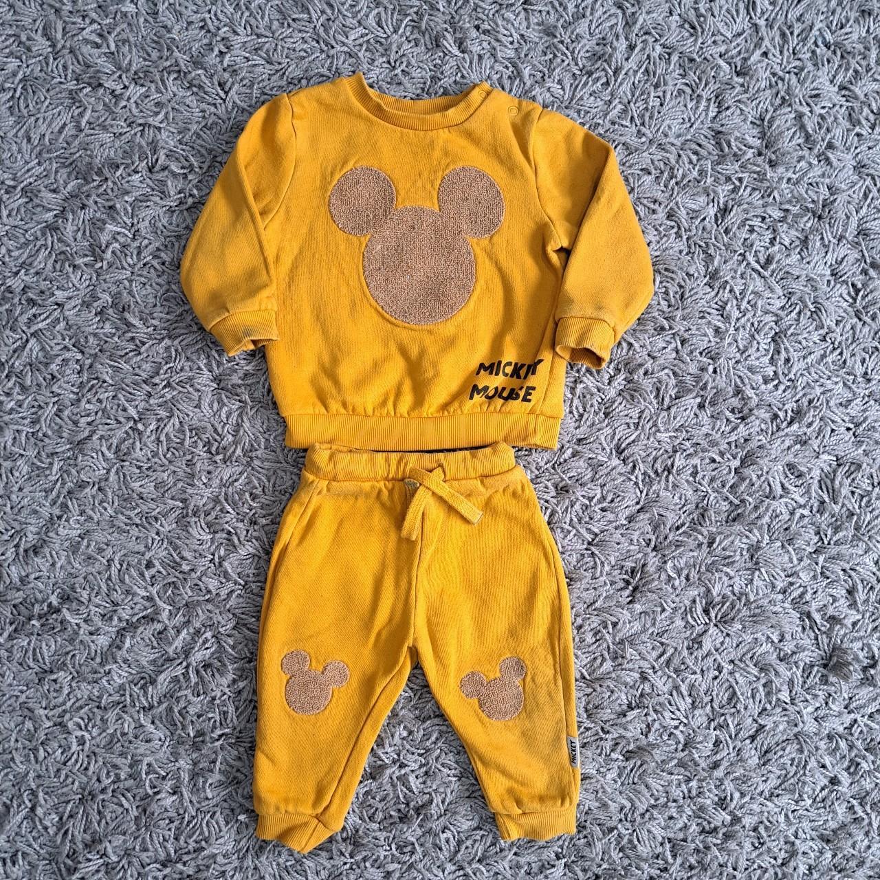 Unisex Baby Dinsey Mickey Mouse 2 piece tracksuit... - Depop