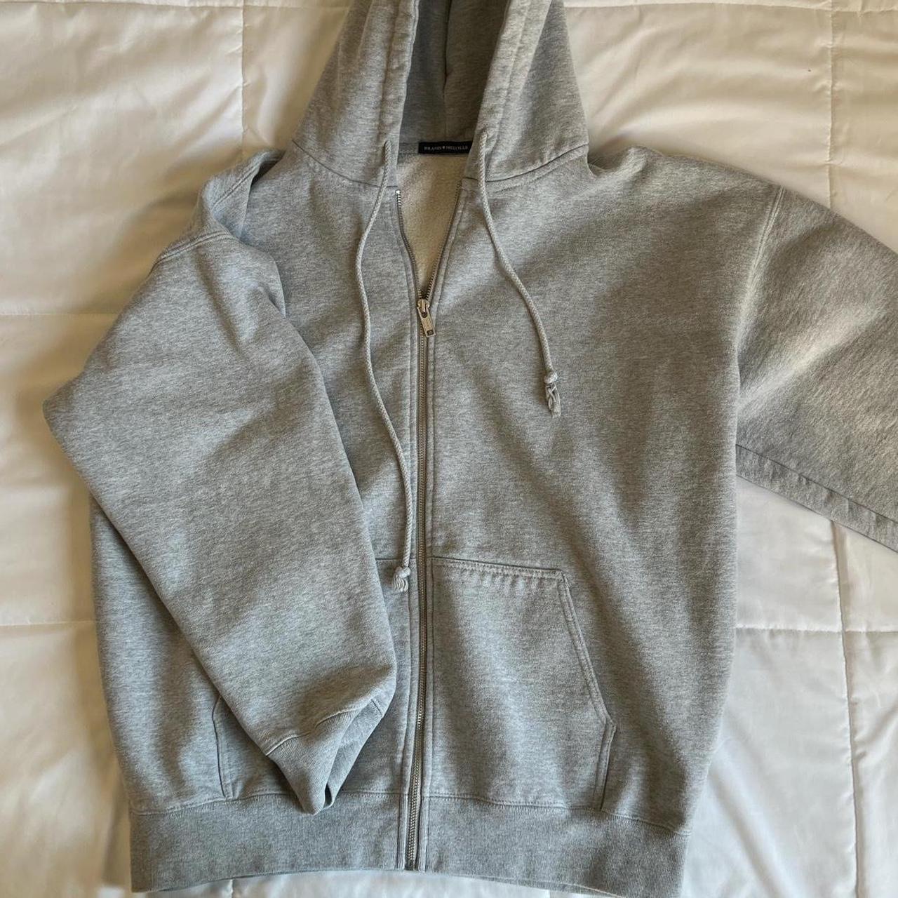 brandy melville christy oversized hoodie heather... Depop