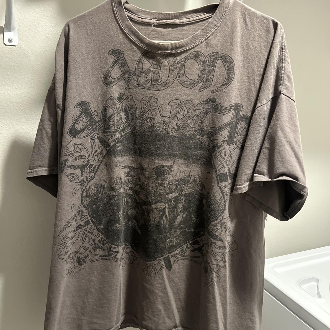 Affliction Men's T-shirt Brown/Grey XL – Vintage affliction