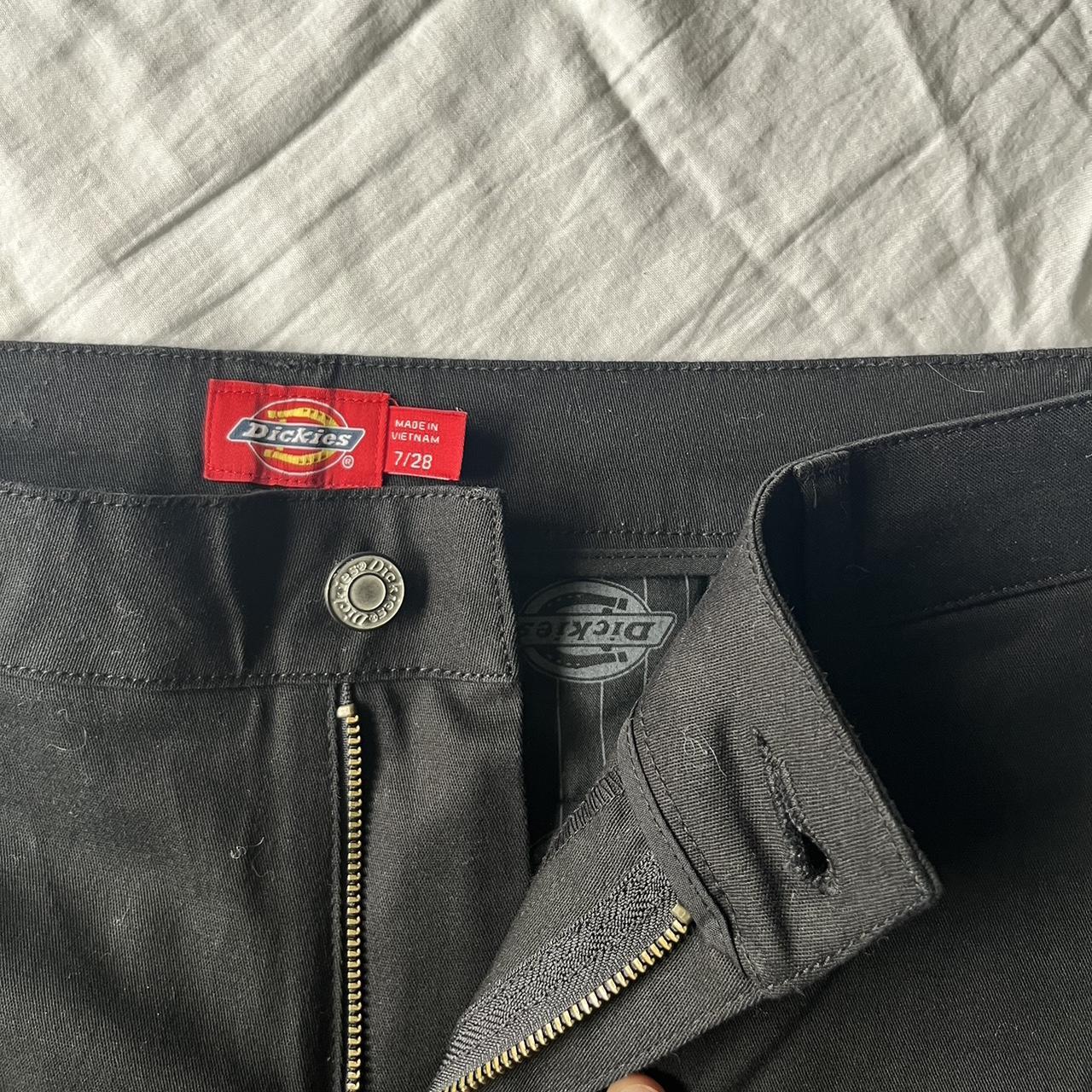 Dickies black trouser pants -used once, came with... - Depop