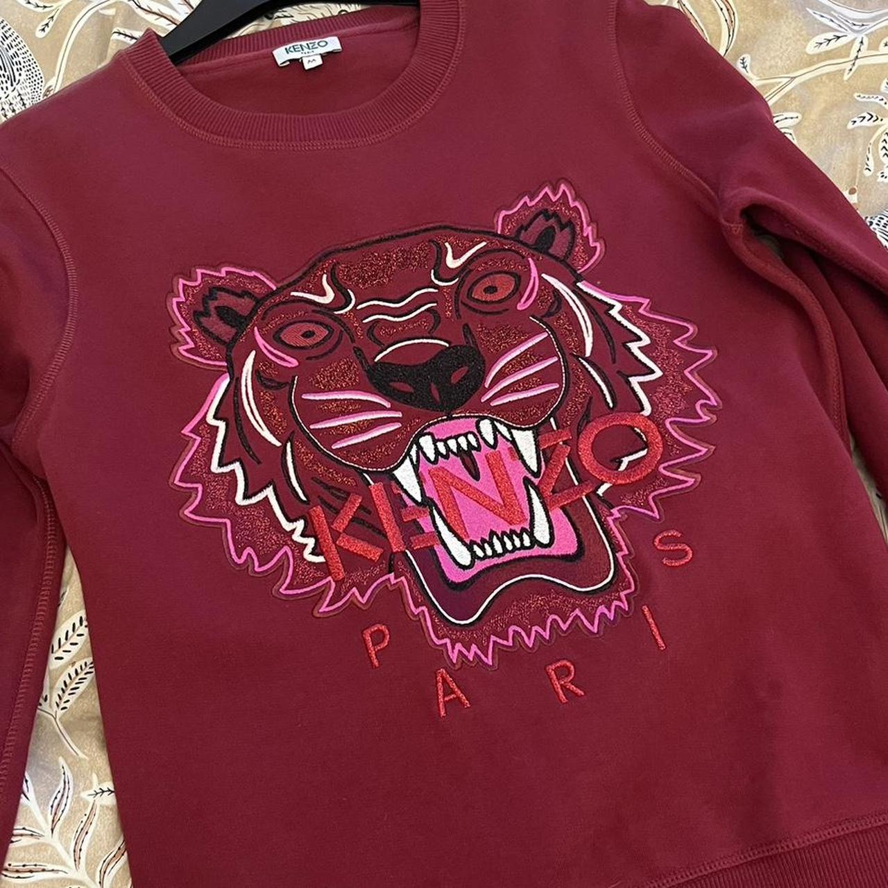 Kenzo deals burgundy jumper