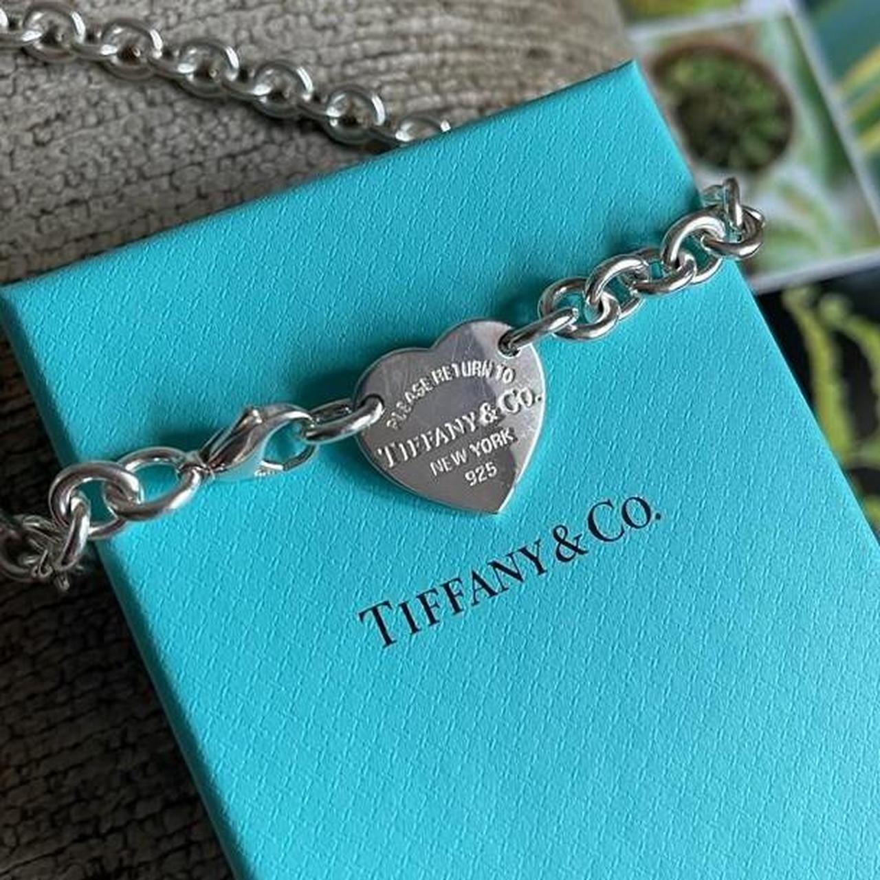 Authentic Return to Tiffany Sterling Silver Heart... - Depop