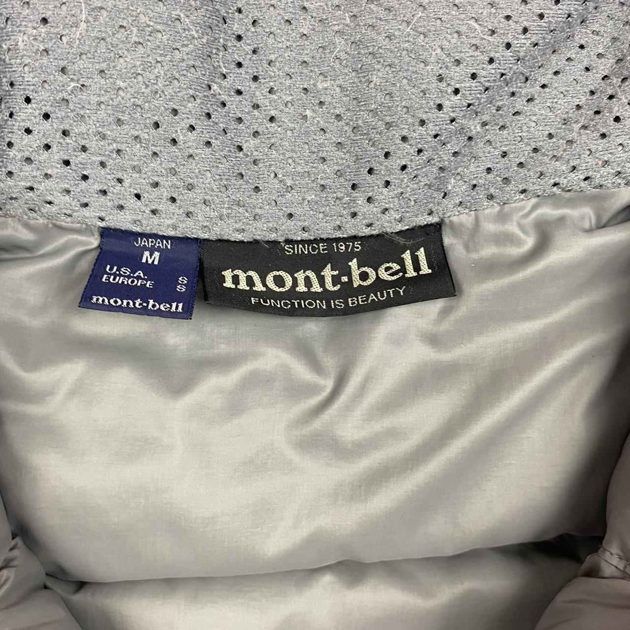 Montbell Superior Down Puffer Red with logo to... - Depop