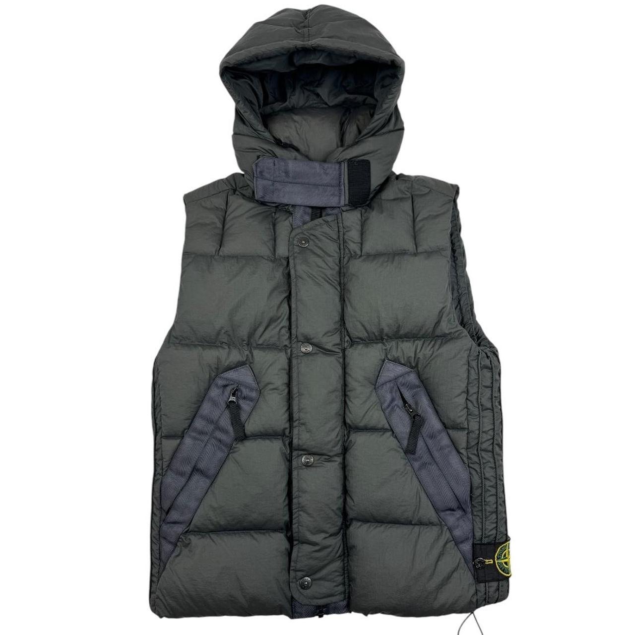 Vintage Stone Island Opaque Gilet Mesh Badge very. Depop