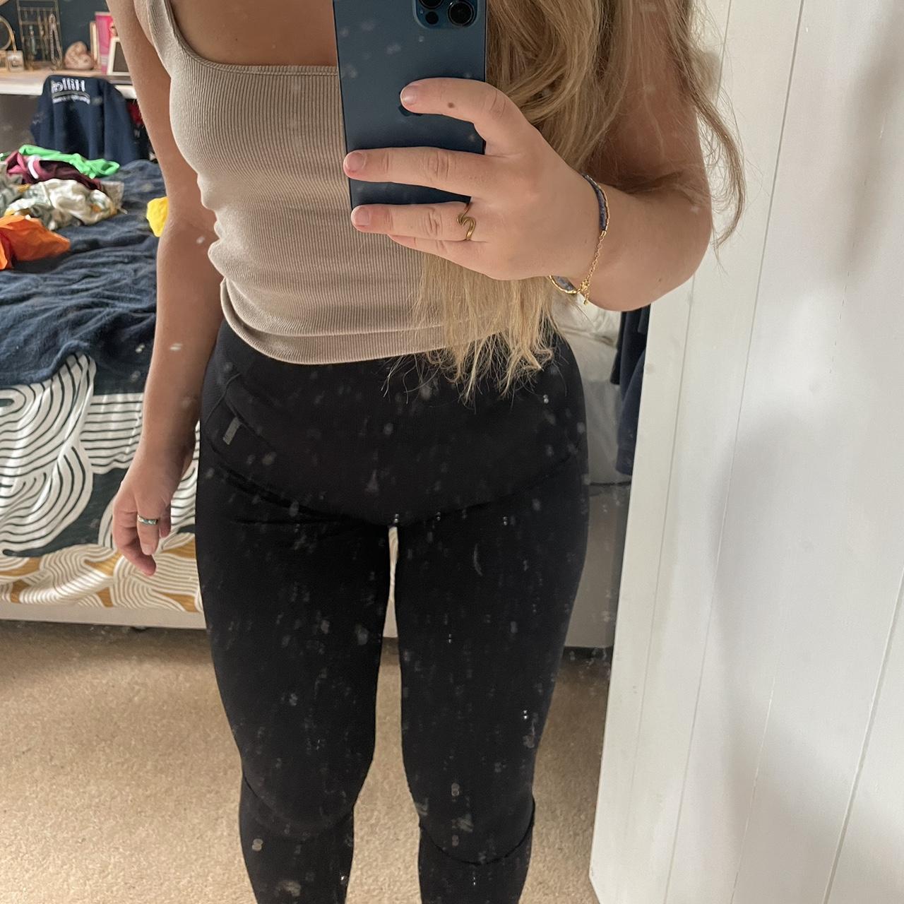 Gymshark leggings have a couple holes in however can... - Depop