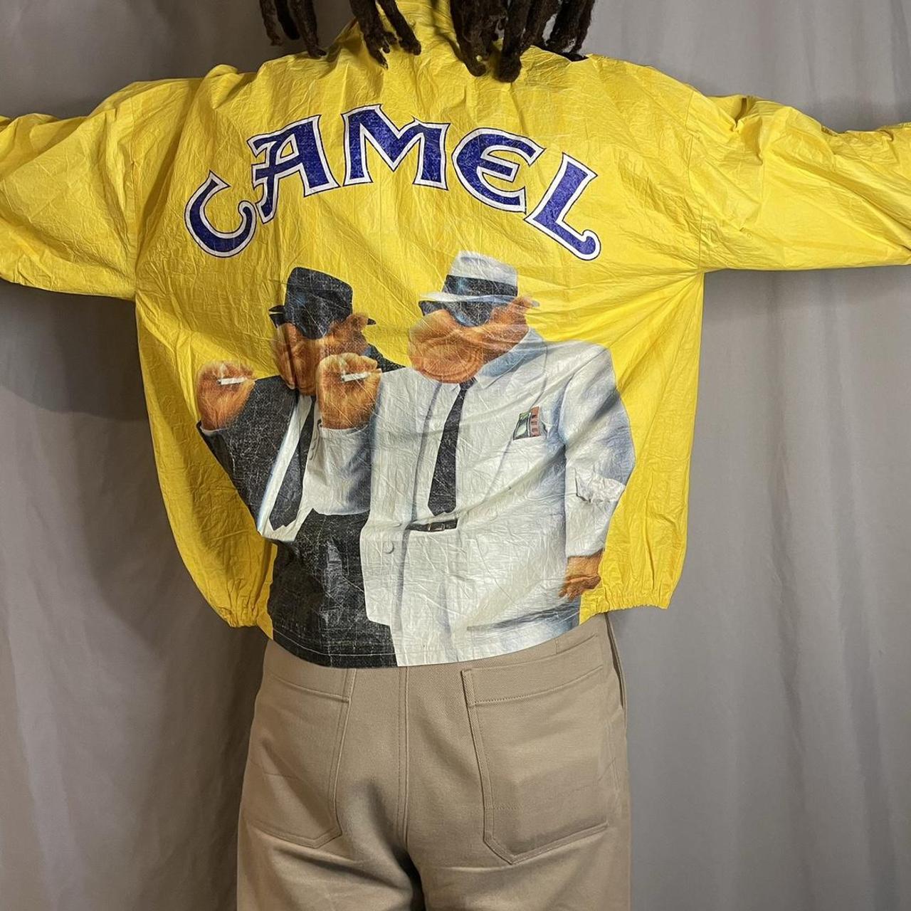 Camel Men's multi Jacket | Depop