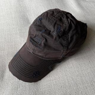 BALENCIAGA DISTRESSED SPORTY B SUNFADED HAT BRAND... - Depop