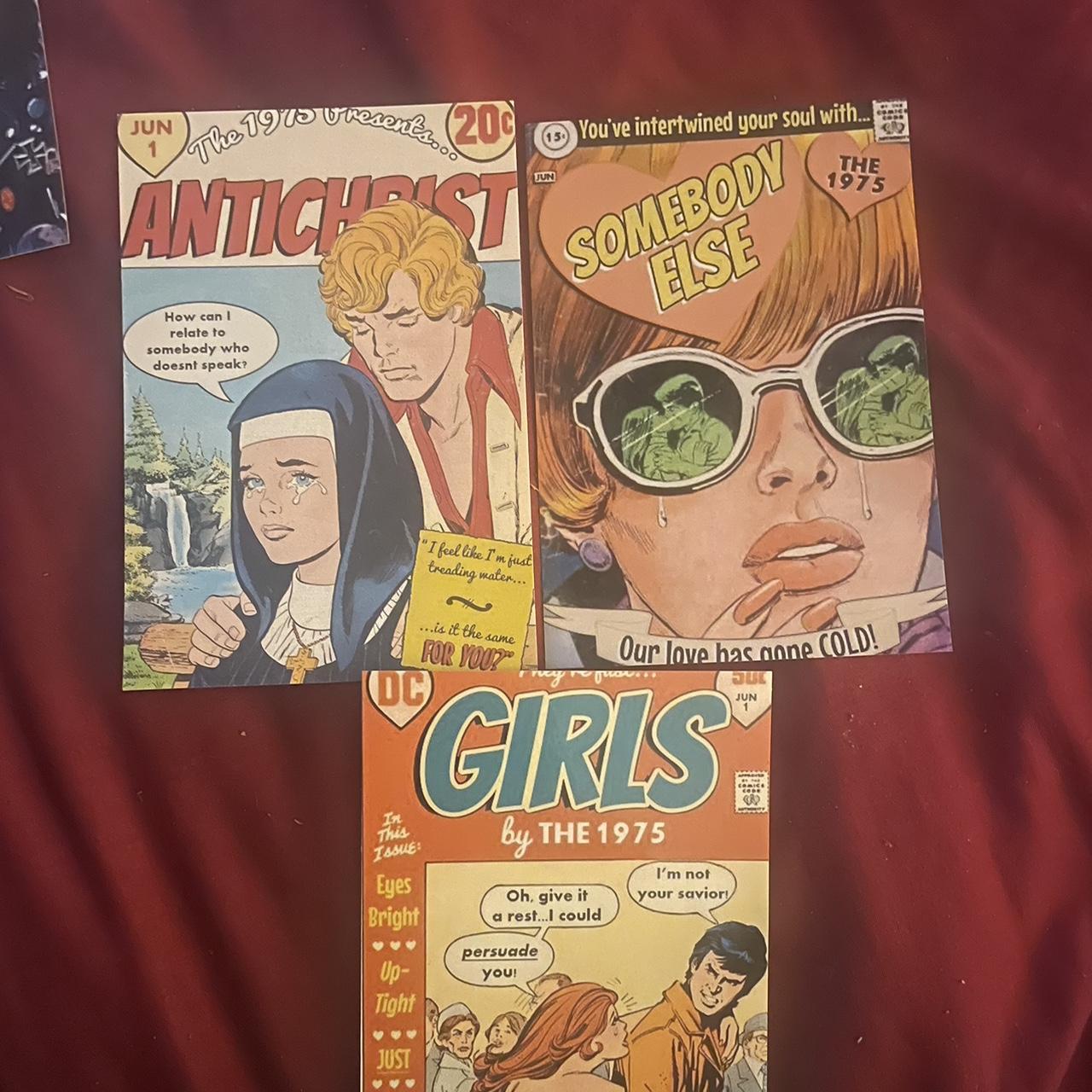 3 x 1975 comic book style prints/posters xx 6x4... - Depop