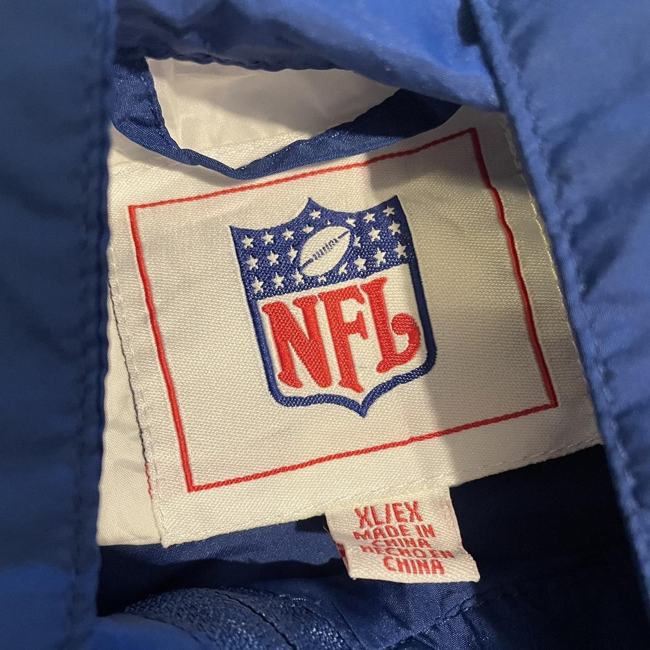 Vintage Indianapolis Colts NFL Windbreaker Puffer - Depop