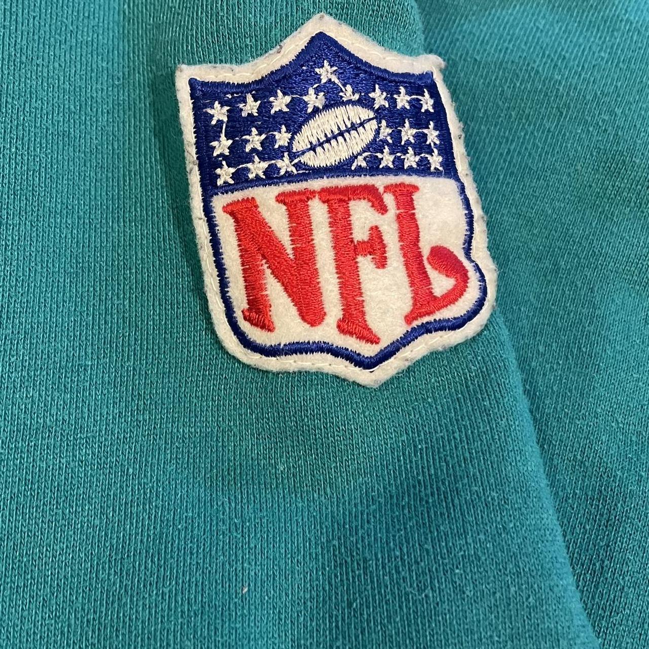 Vintage 1995 Miami Dolphins Sweatshirt Size - Depop