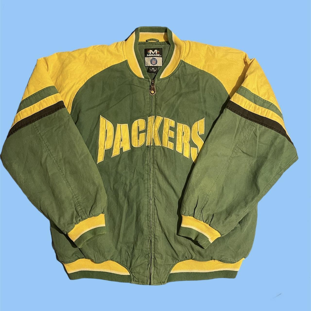 Vintage NFL Green Bay Packers popular Bomber Jacket