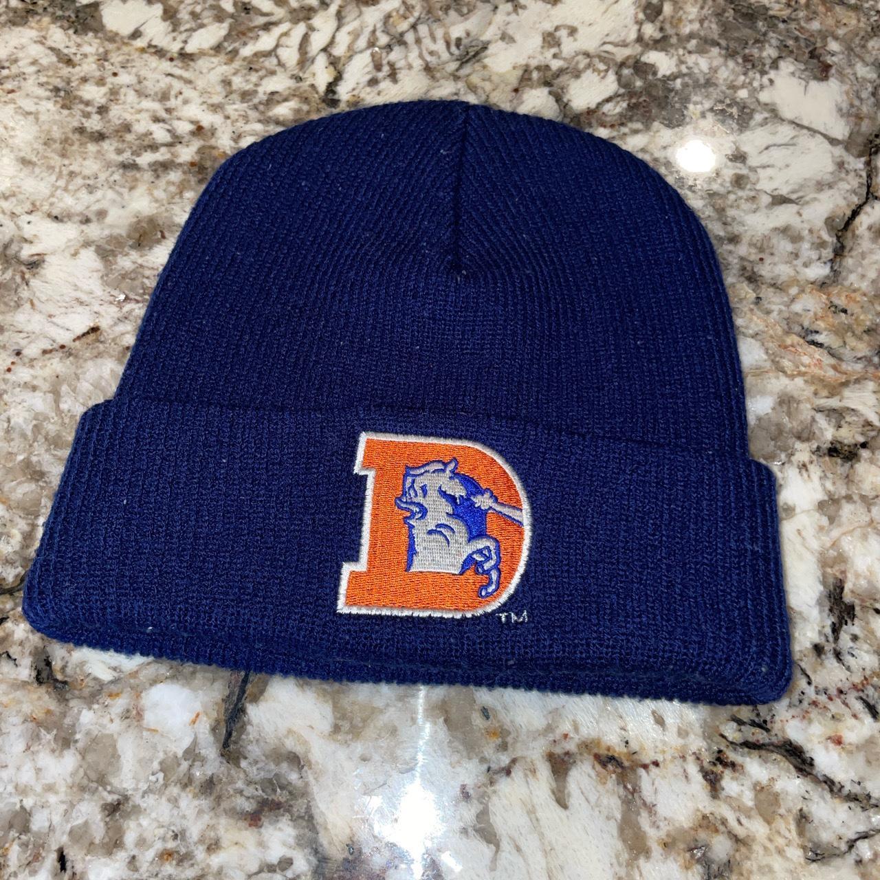 vintage denver broncos beanie