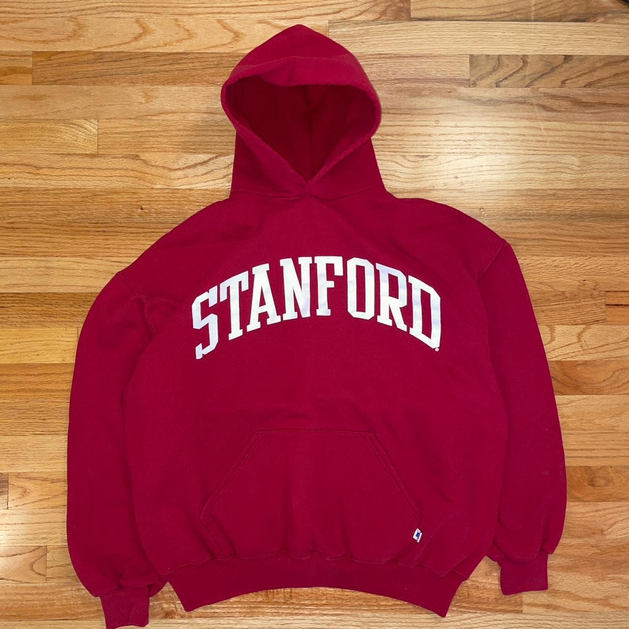 VINTAGE STANFORD UNIVERSITY RED HOODIE