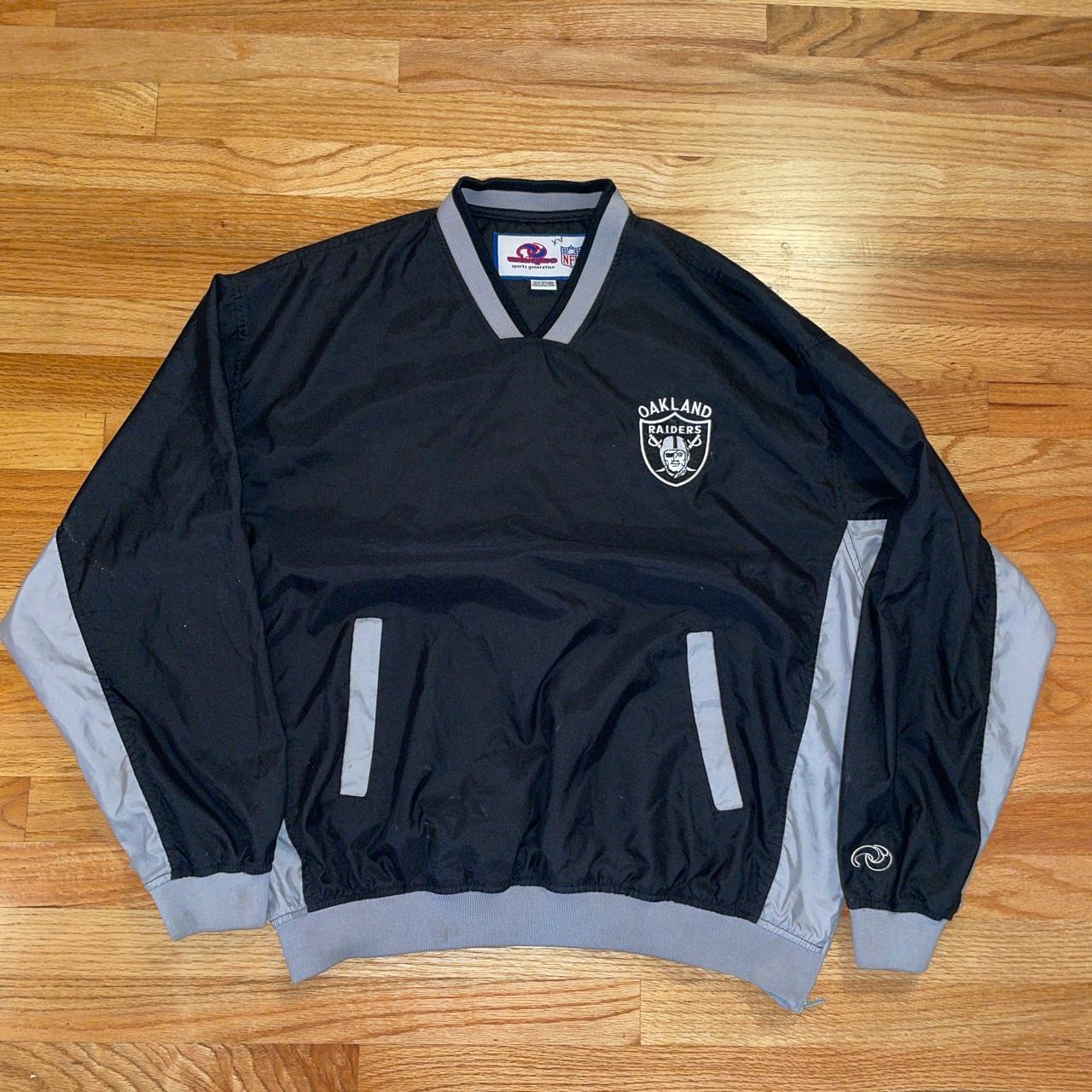 Vintage 90's Oakland Raiders Jersey Long Sleeve Shirt 