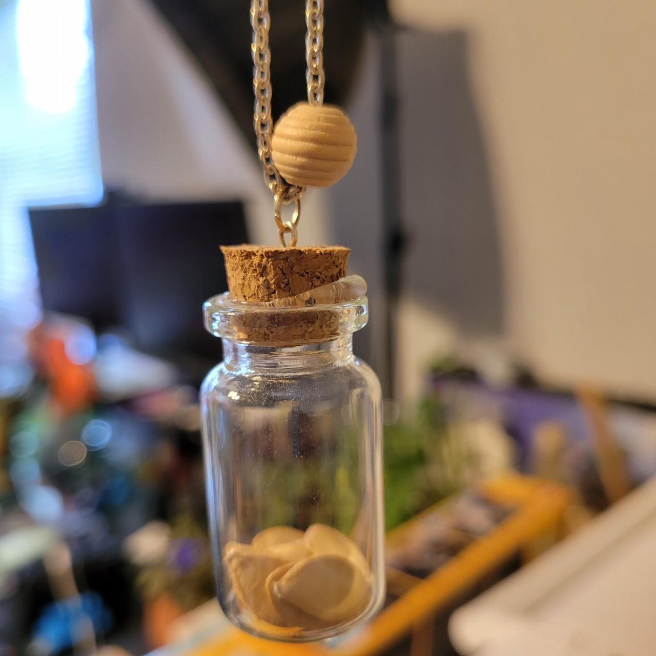 Tiny hot sale jar necklace