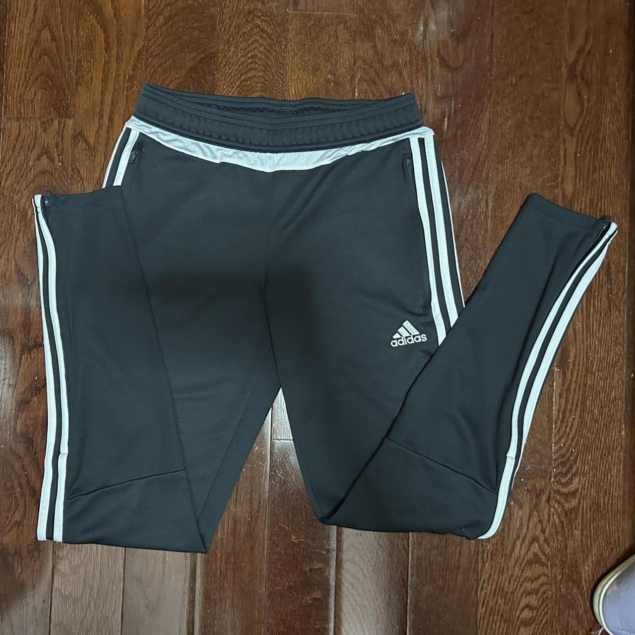 ADIDAS Climacool Boys Kids Logo Athletic Sweat Pants Youth Size S Black Fit  | eBay