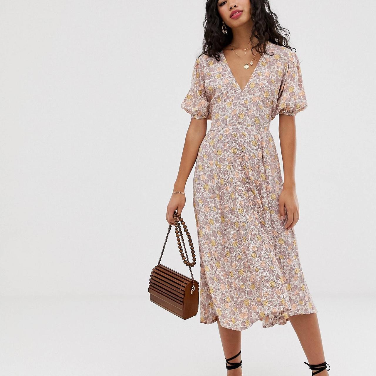 Faithfull delia midi dress hotsell