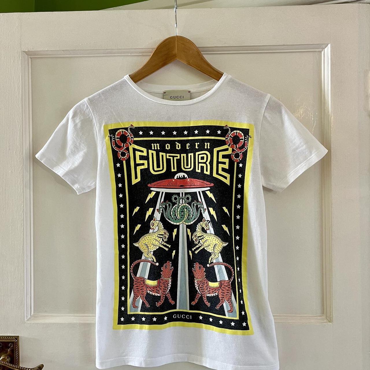 {New} Gucci Kids Infinite Print popular T-Shirt