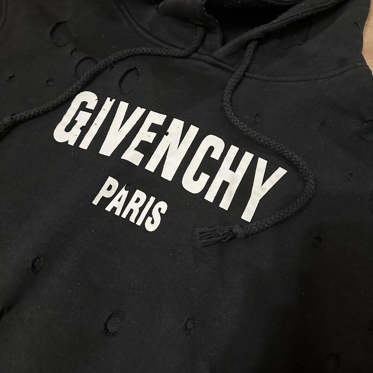 Givenchy hoodie Givenchy bullet hole... - Depop
