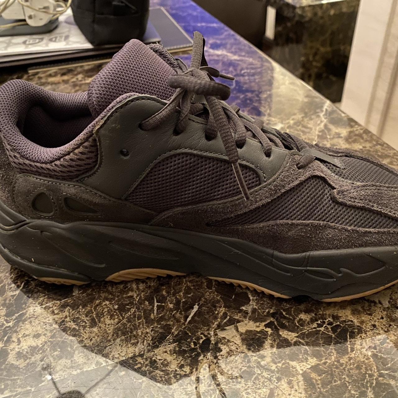yeezy boost 700 utility black on feet