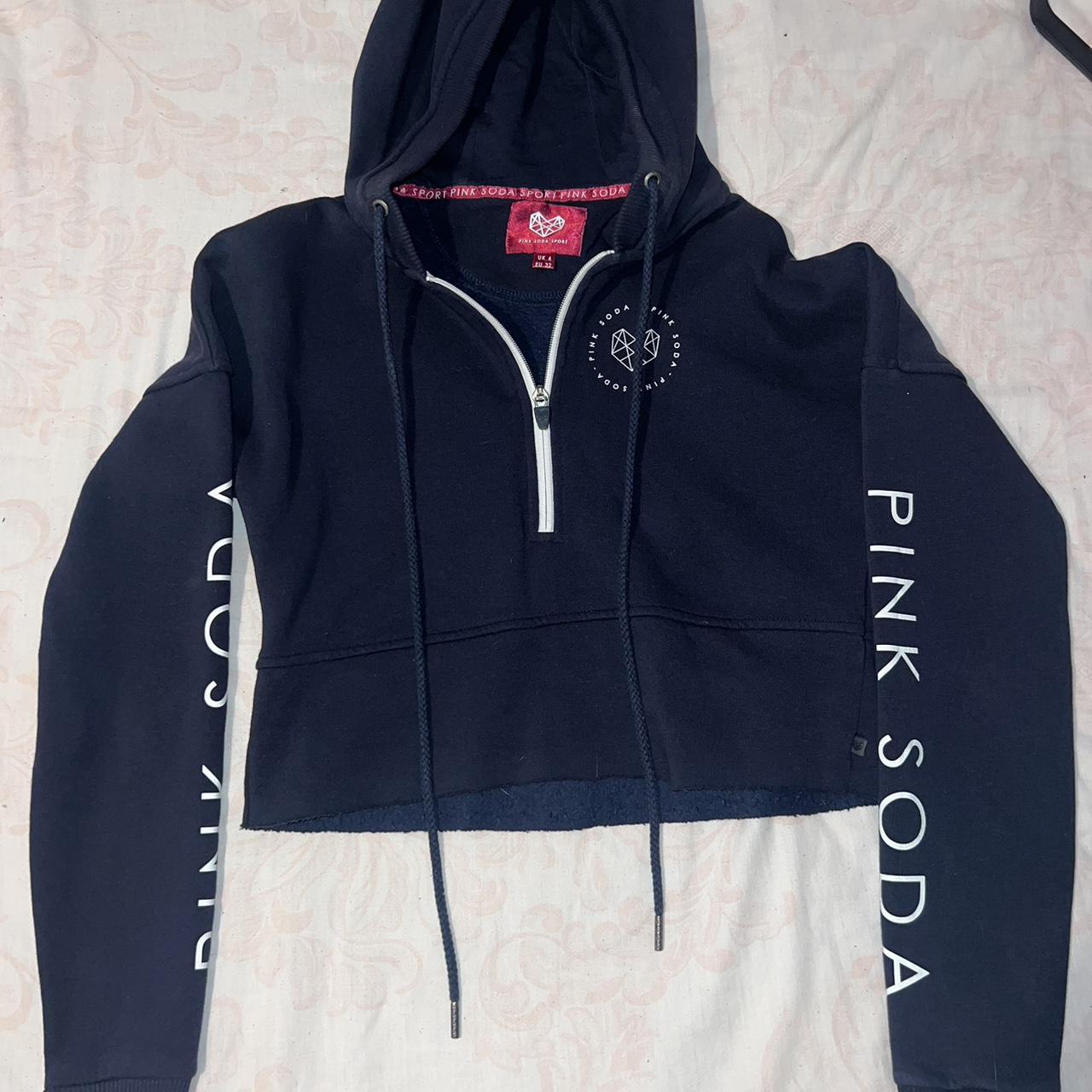 Pink soda zip hoodie best sale