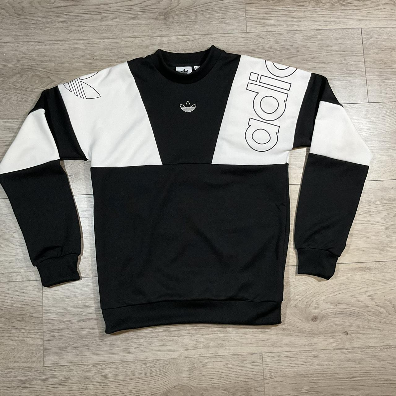 Adidas originals spirit on sale poly crew sweatshirt